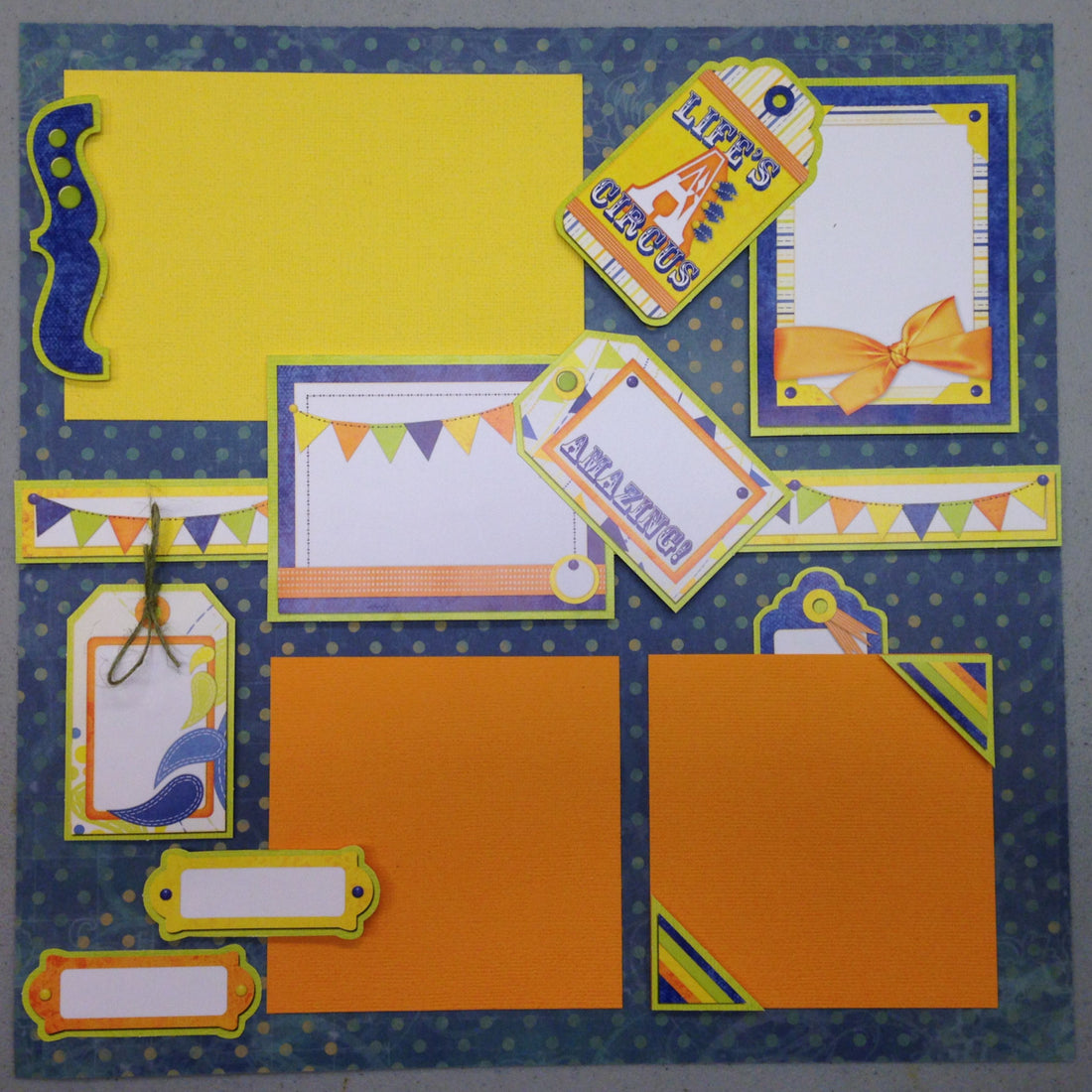Page Kit (2) 12x12 Scrapbook LIFE&