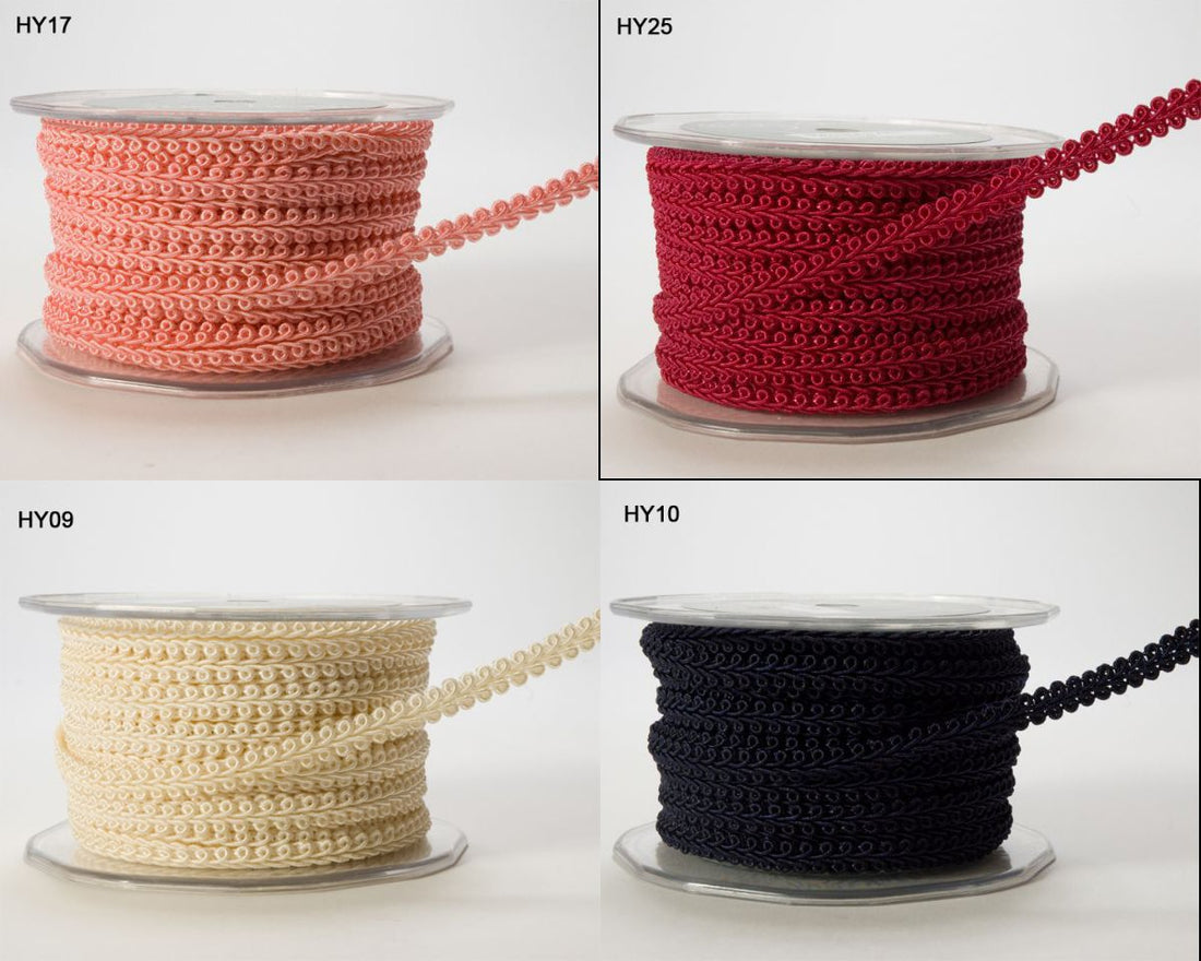 May Arts 1/4" TRIMMING RINGLETS RIBBON Trim 1 yard yd