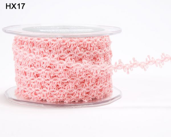 May Arts 1/2&quot; Lace TRIMMING LOOP RIBBON Trim 1 yard yd - Scrapbook Kyandyland