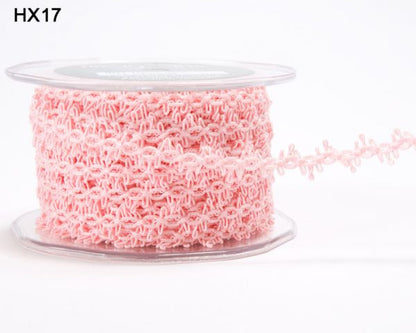 May Arts 1/2&quot; Lace TRIMMING LOOP RIBBON Trim 1 yard yd - Scrapbook Kyandyland