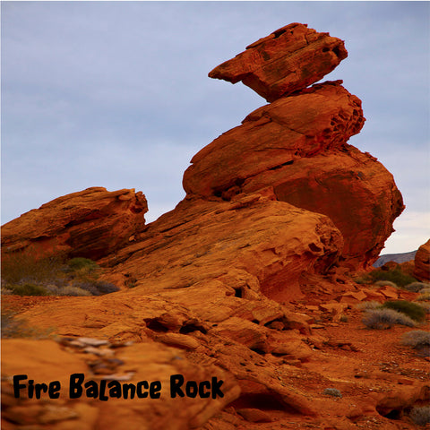 Fire Balance Rock @Scrapbooksrus