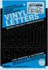 Duro Vinyl Stickers GOTHIC BLACK Letter & Numbers 1-3 inch - Scrapbook Kyandyland