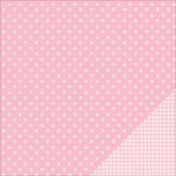 Pebbles Basic POLKA DOTS 12&quot;X12&quot; Cardstock Paper - Scrapbook Kyandyland