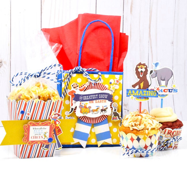 Carta Bella THE CIRCUS 6"x12" Chipboard Accent Sticker 31pc