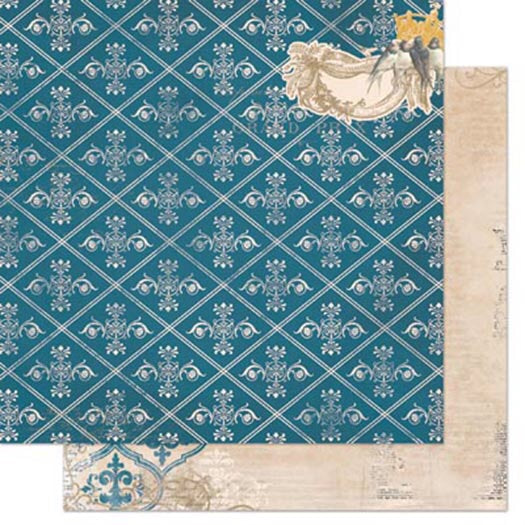 BoBunny THE AVENUES COURTYARD 12"X12" Cardstock Paper Scrapbooksrus