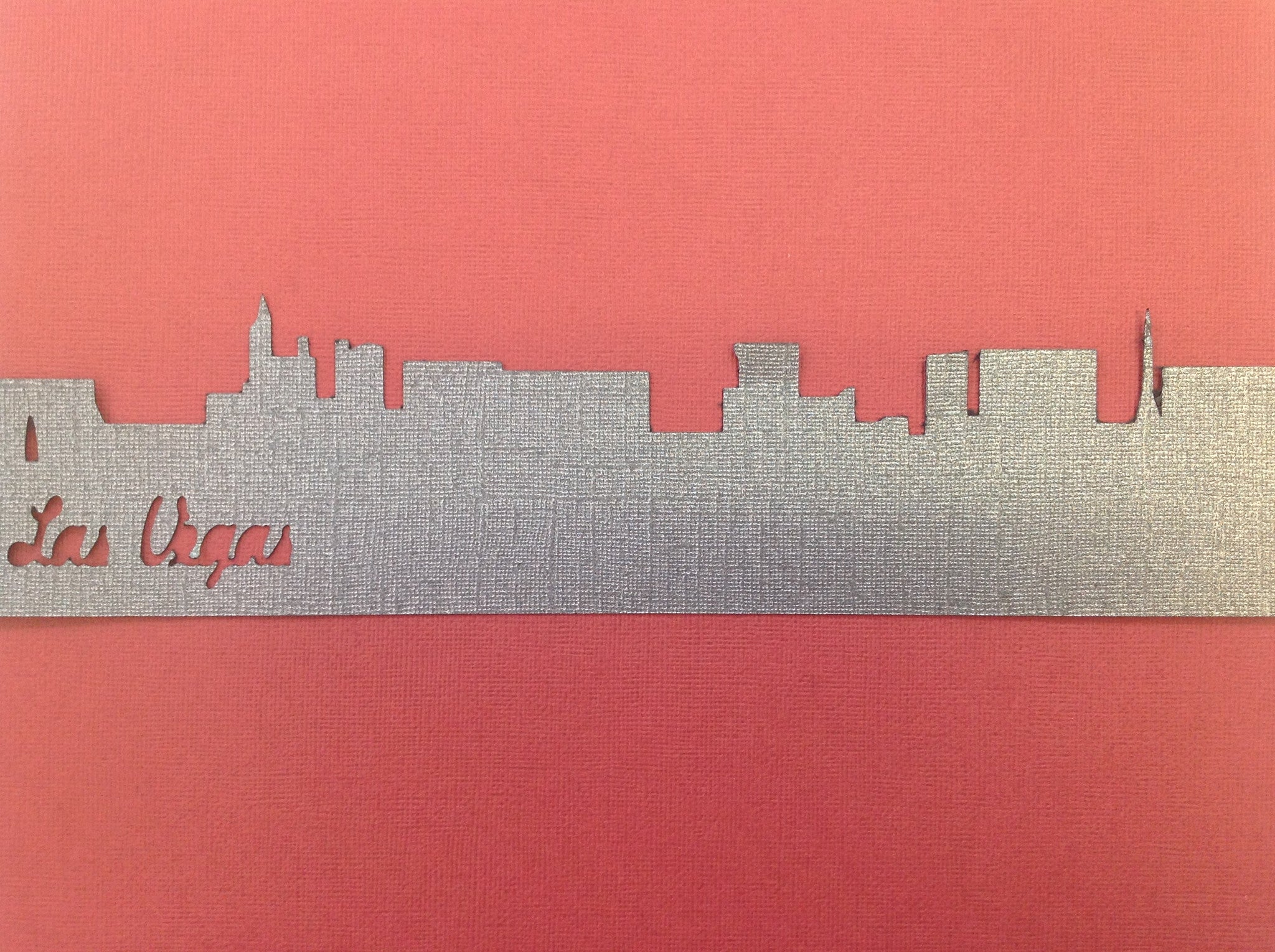 LAS VEGAS SKYLINE Travel LasVegas Bling DieCuts - Scrapbook Kyandyland