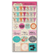 Lily Bee Designs HEAD OVER HEELS Valentine Stickers 52pc - Scrapbook Kyandyland