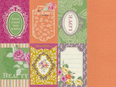 Kaisercraft FLORA DELIGHT Scrapbook Kit 12&quot;X12&quot; 9pc