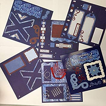 Storytellers Clear Acrylic OCEAN BREEZE Scrapbook Album Scrapbooksrus