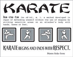 SRM Say It With Stickers KARATE Phrase 1pc - Scrapbook Kyandyland