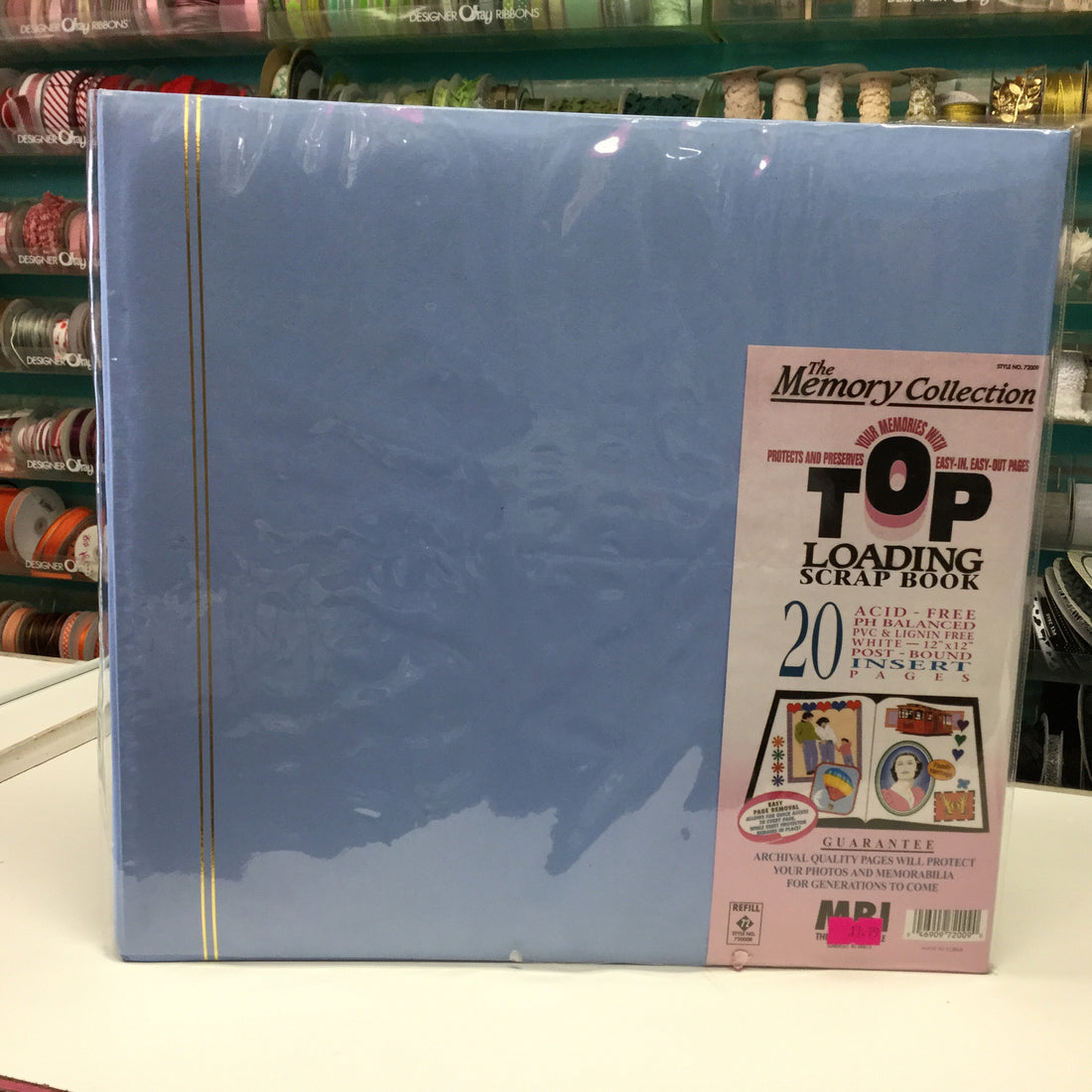 MBI Scrapbook BABY BLUE 12"X12" Album