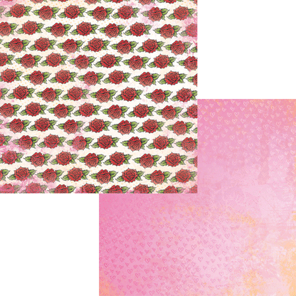 Moxxie XOXO Valentine Collection 12x12 Scrapbook Paper - Scrapbook Kyandyland