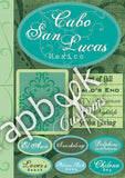 Mexico Cabo San Lucas 12x12 Mini Kit Sightseeing Travel Paper 7pc