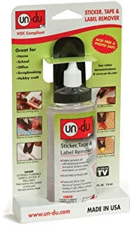 UN-DU Sticker Tape Label Remover 4fl oz. Scrapbooksrus