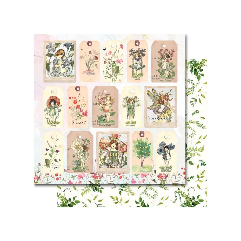 Memory Place ENCHANTED 05 12x12 Scrapbook Paper Tags