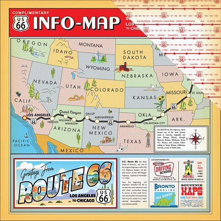 Carta Bella Cartopia SCENIC ROUTE 12"x12" Paper