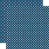 Echo Park Dots & Stripes DEEP BLUE SEA  12"X12" Scrapbook Paper Scrapbooksrus