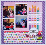 Echo Park HAPPY BIRTHDAY GIRL 13pc 12”x12” Collection Kit Scrapbooksrus