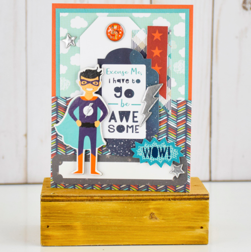 Echo Park 6"x12" IMAGINE THAT BOY 2 Chipboard  Phrases 27pc Scrapbooksrus