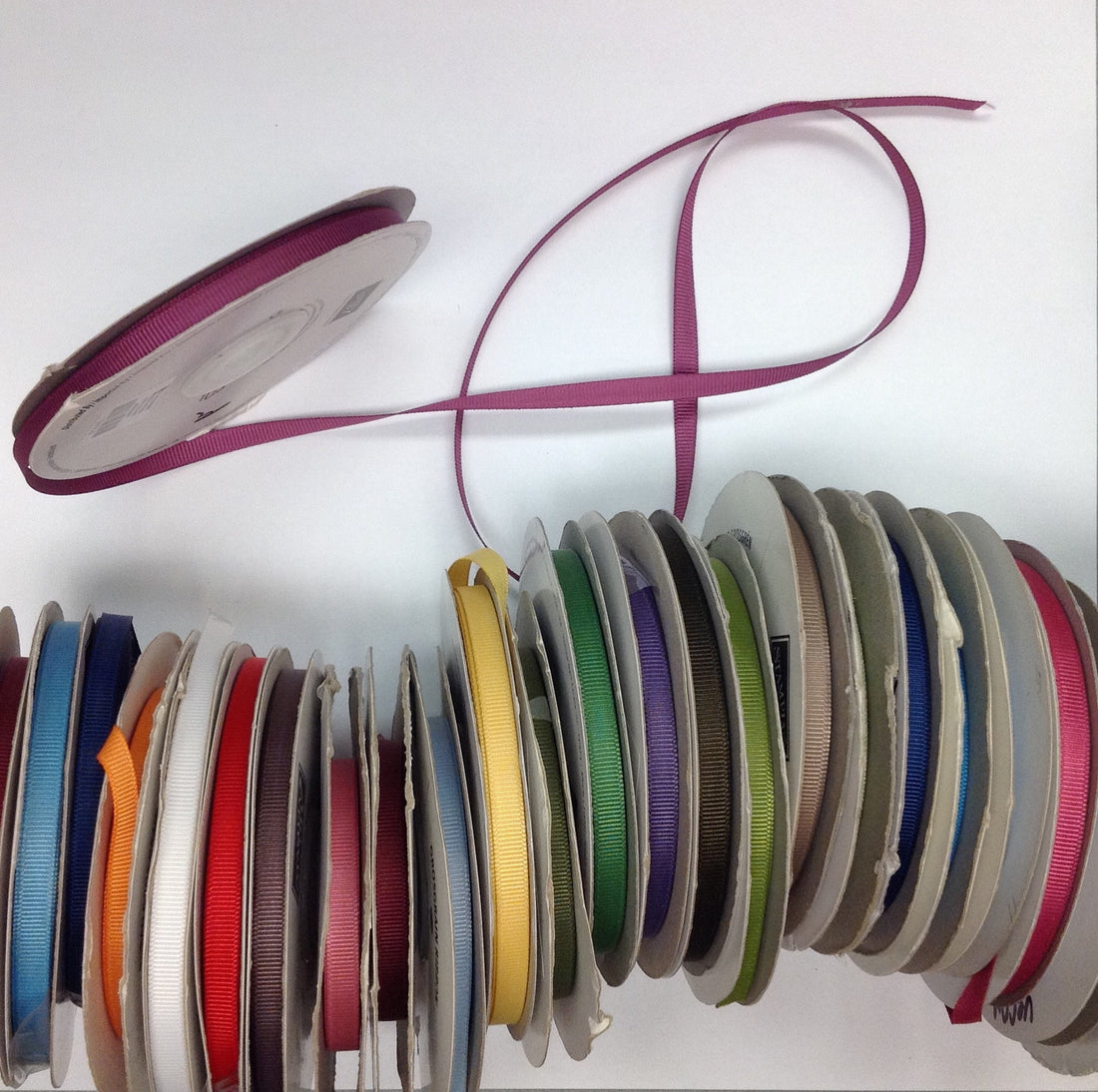 Stampin Up Ribbon 2 yards 1/4" wide GROSGRAIN - Scrapbook Kyandyland