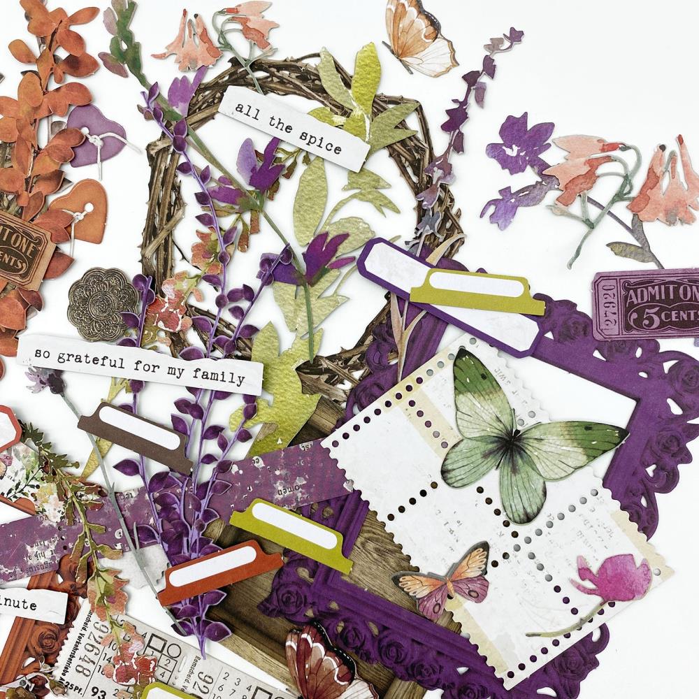 49 and Market Artoptions Plum Grove LASER CUT ELEMENTS 84pc