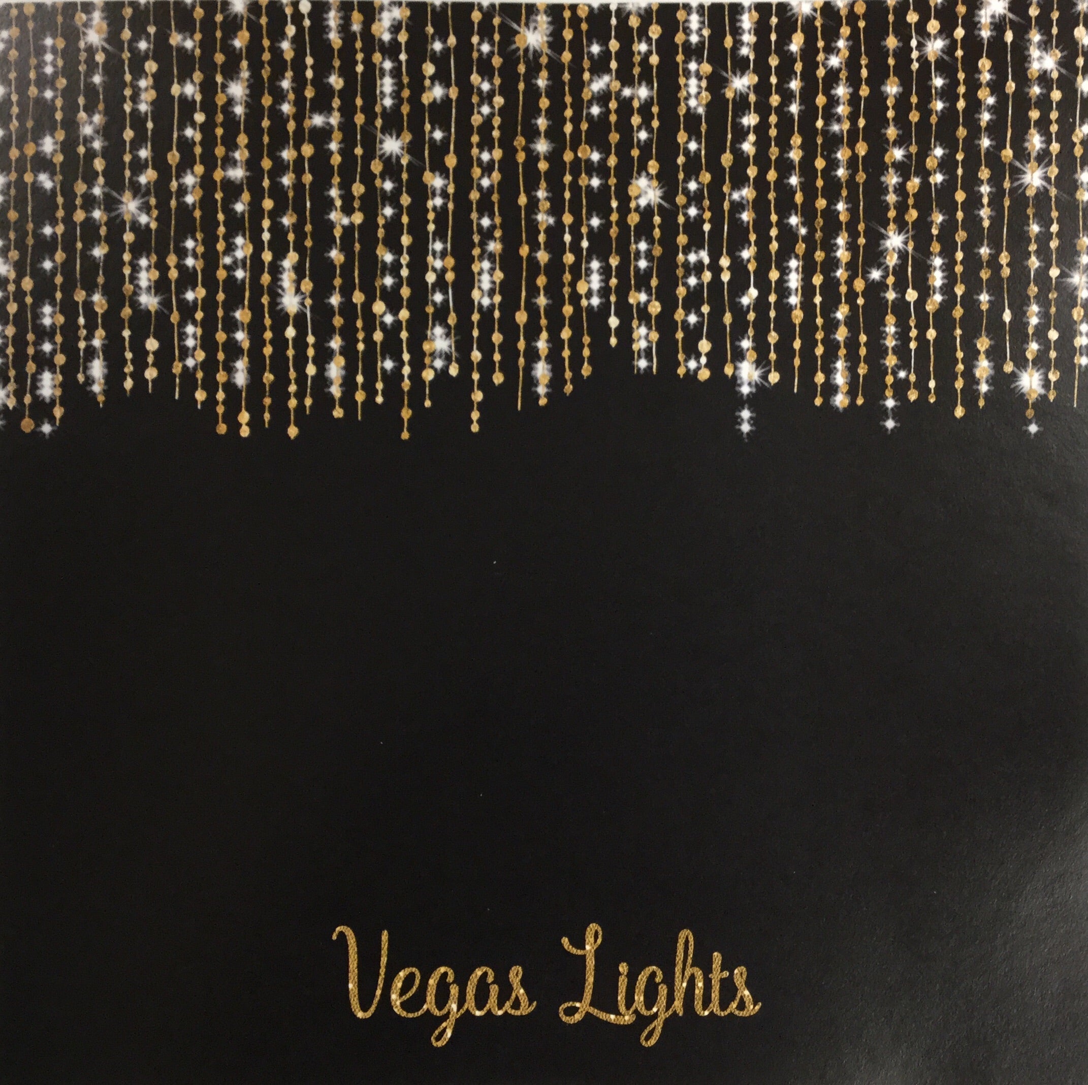 VEGAS LIGHTS Las Vegas 12&quot;X12&quot; Travel Paper Scrapbooksrus
