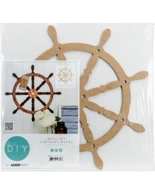 Kaisercraft CAPTAIN’S WHEEL Wall Art 3D Wood DIY Scrapbooksrus