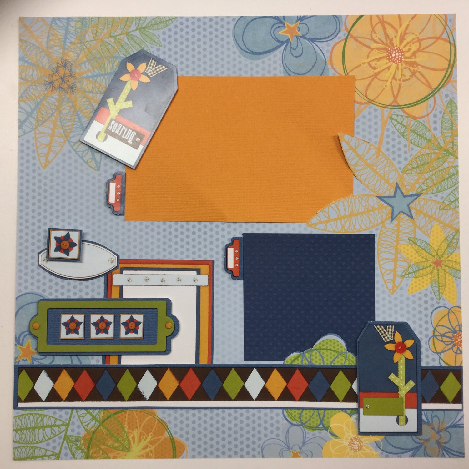 Page Kit (2) 12x12 INSPIRATION Scrapbook Graduation