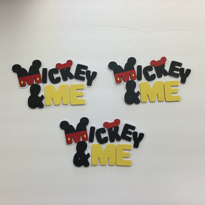 MICKEY ME 3D Scrapbook Die Cut Embellishment