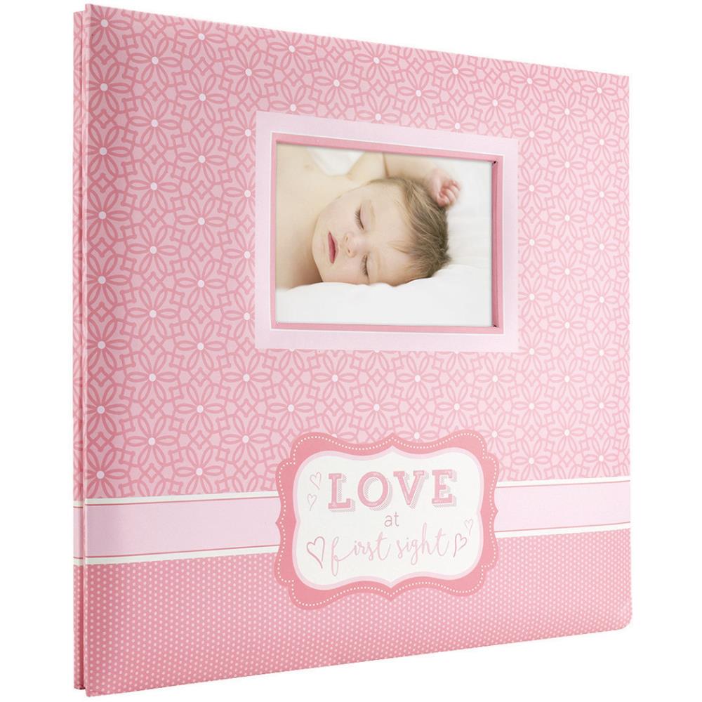 MBI Post Bound Love at First Sight GIRL 12"X12" Scrapbook Album