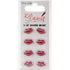 Dovecraft KISS & MAKEUP Lip Shaped Brads 8 pc Scrapbooksrus