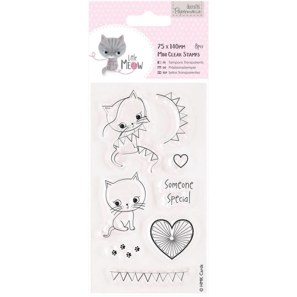 Docrafts Papermania SOMEONE SPECIAL Mini Clear Stamps - Scrapbook Kyandyland