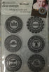 Autumn Leaves Clear Stamps TALKING IN CIRCLES 6 pc. Scrapbooksrus