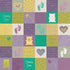 Karen Foster BABY SQUARES 12X12 Scrapbook Baby Paper - Scrapbook Kyandyland