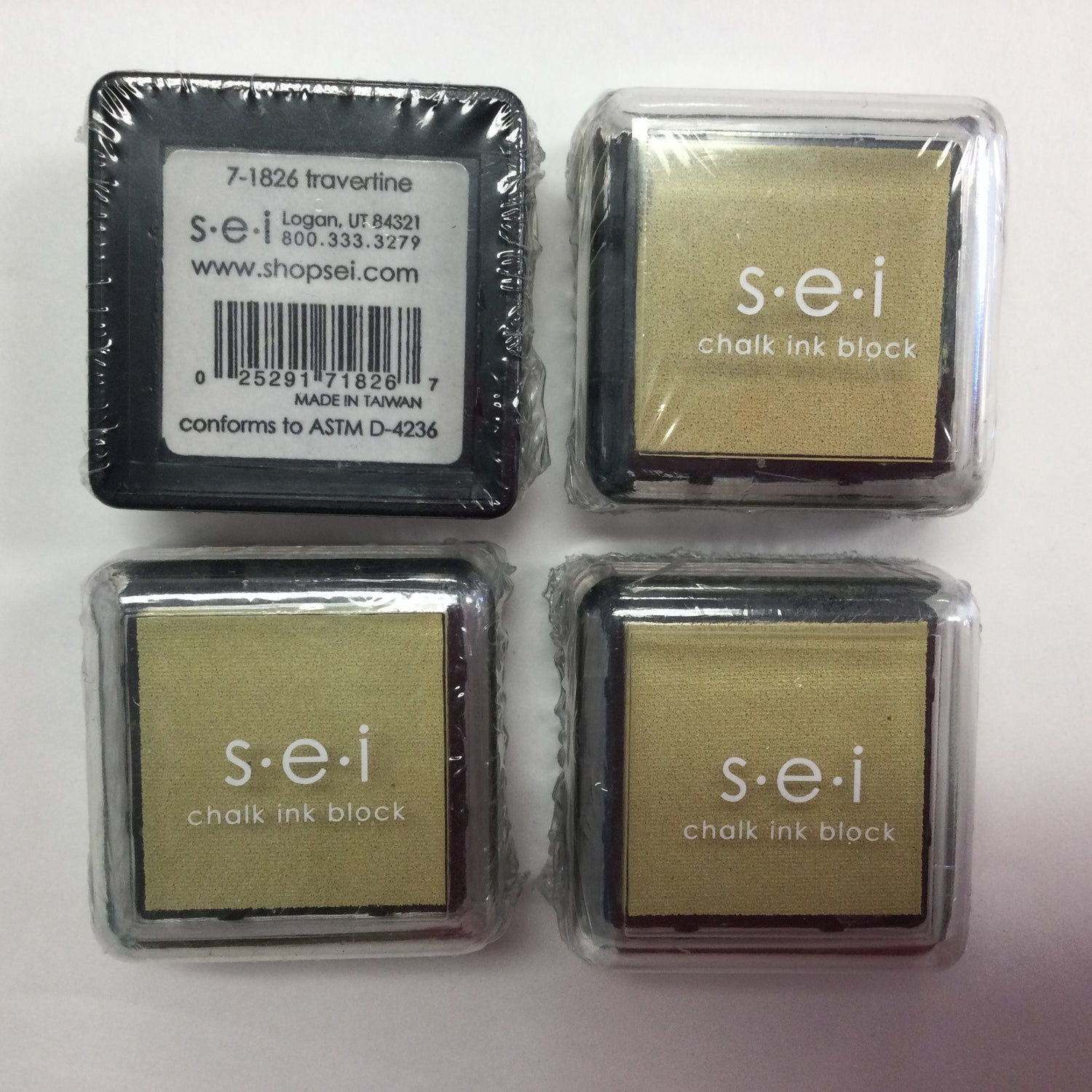 SEI Mini Chalk Ink Pad TRAVERTINE