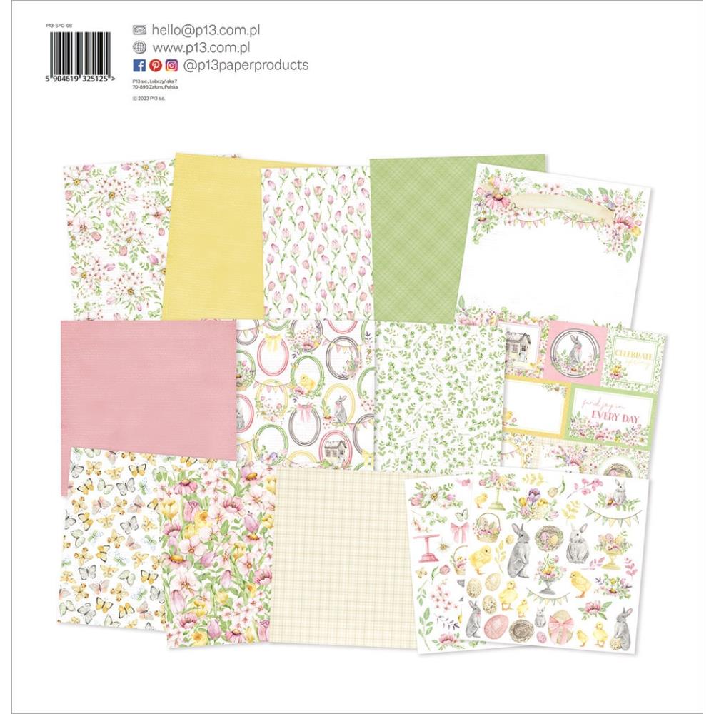 P13 SPRING IS CALLING 12&quot;X12&quot; Designer Paper Pack Pad Scrapbooksrus