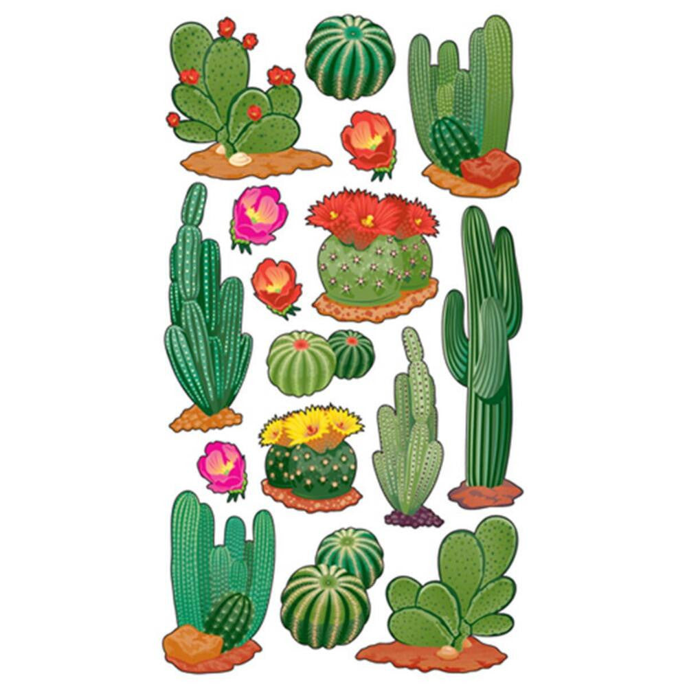 Sticko DESERT CACTUS Stickers 16pc