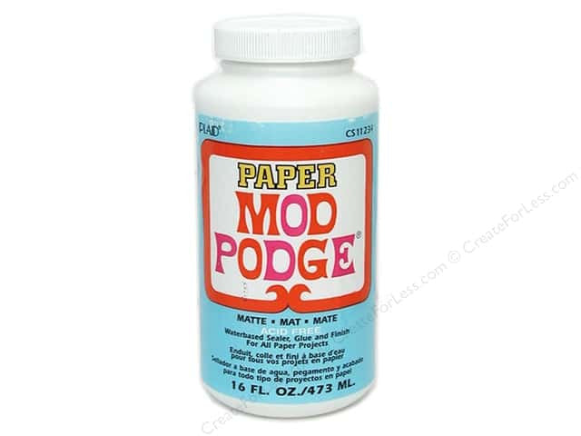 Mod Podge Paper Waterbase Sealer 8oz - Scrapbook Kyandyland