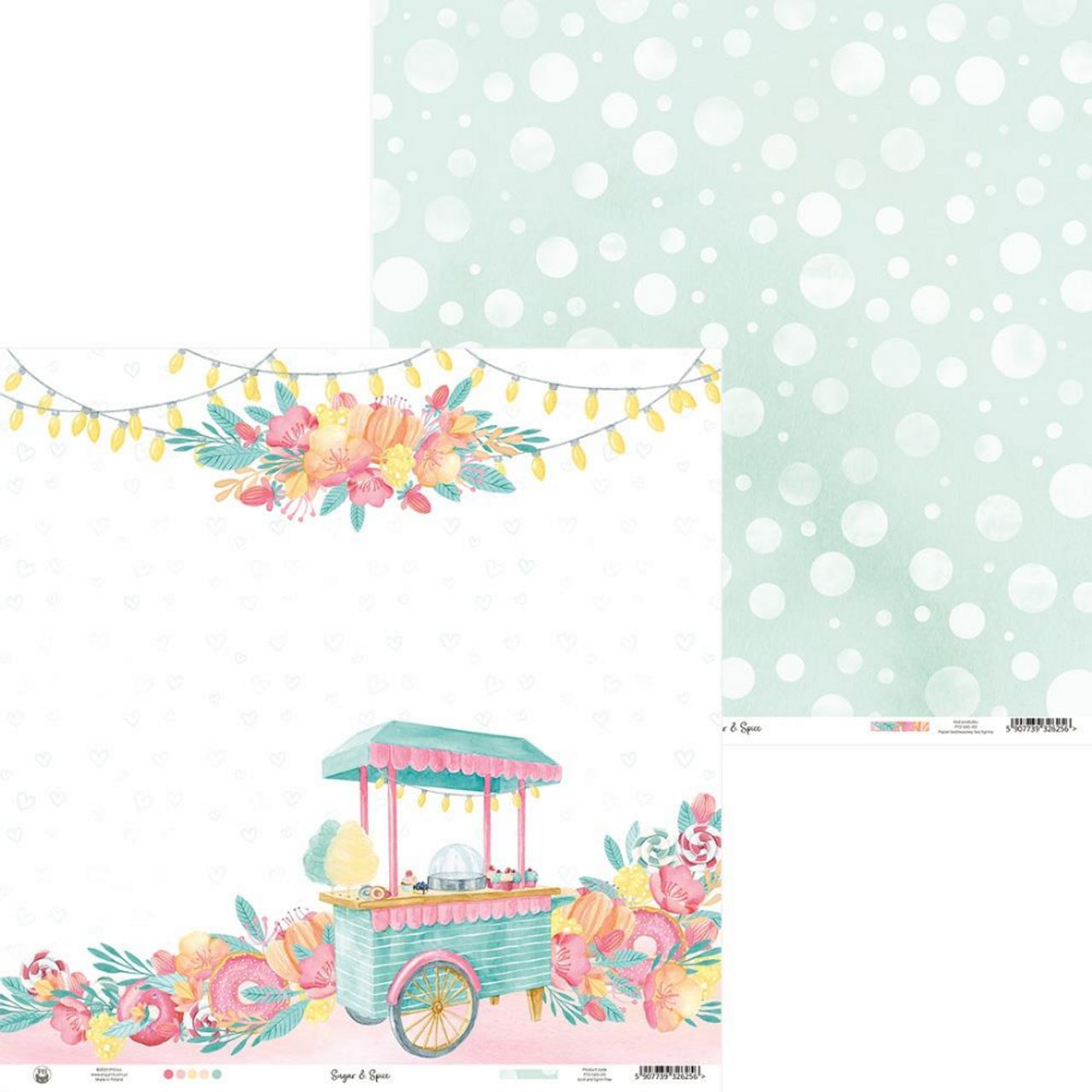 P13 SUGAR AND SPICE  12&quot;X12&quot; Scrapbook Paper 03 Stand