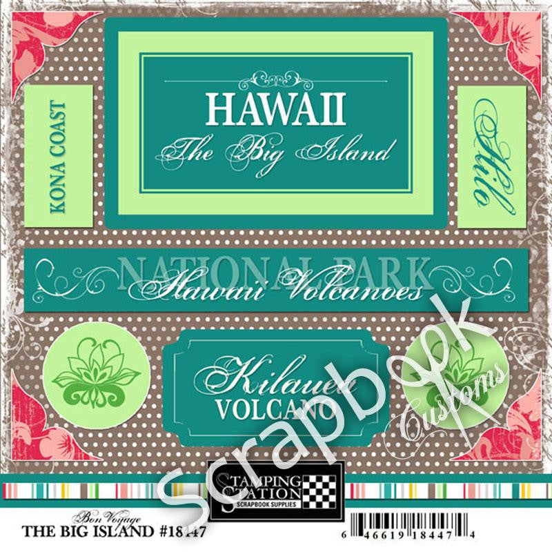 Scrapbook Kit HAWAII THE BIG ISLAND