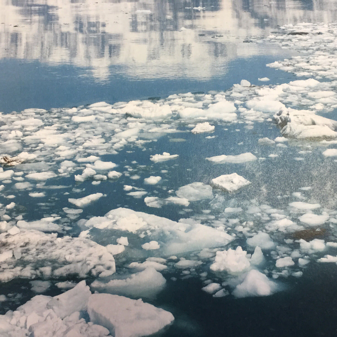 FROZEN WATER Travel 12&quot;X12&quot; Scrapbook Paper Sheet