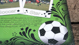 Soccer Moxxie SOCCER 1 Scrapbook Sports Sheet 12"X12"