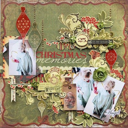 Kaisercraft TWIG &amp; BERRY Collection 12&quot;X12&quot; 1 Sheet - Scrapbook Kyandyland