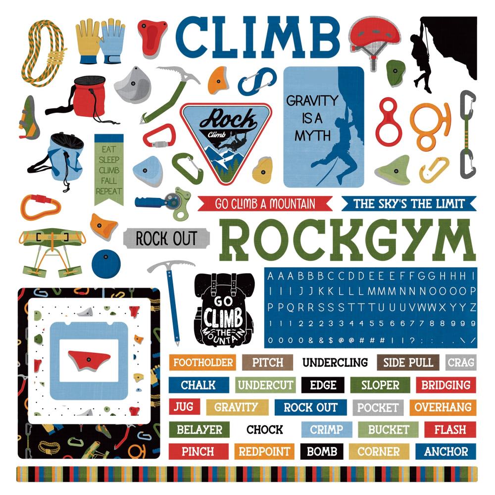 Photoplay ROCK CLIMBING 12X12 Scrapbook Collection Pack Scrapbooksrus Scrapbook Store LasVegas