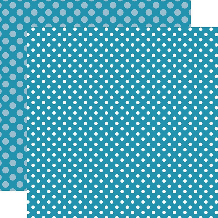 Echo Park Dots & Stripes SPLASH  12"X12" Scrapbook Paper Scrapbooksrus