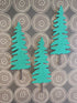 TREES 3D Scrapbook DieCut Die Cut Embellishment