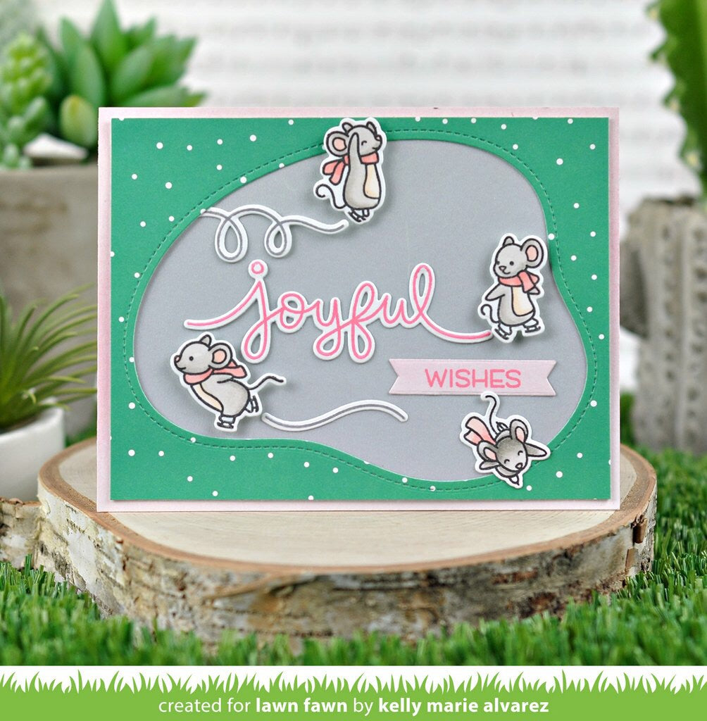 Lawn Fawn Cuts STITCHED POND Card Ideas @Scrapbooksrus Las Vegas