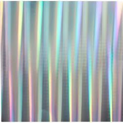 Bazzill Foil Cardstock 12&quot;X12&quot; HOLOGRAPHIC SILVER 1 Sheet Scrapbooksrus