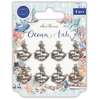 Craft Consortium Ocean Tale METAL CHARMS Scrapbookrus