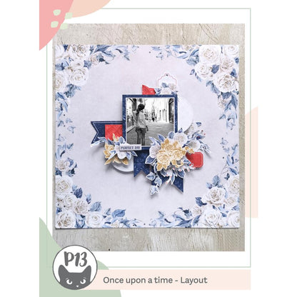 P13 ONCE UPON A TIME 12&quot;X12&quot; Designer Paper Pack 14pc.